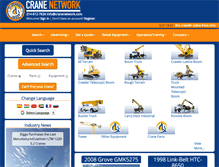 Tablet Screenshot of cranenetwork.com
